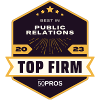 Award - Top 50 PR Firms 2023